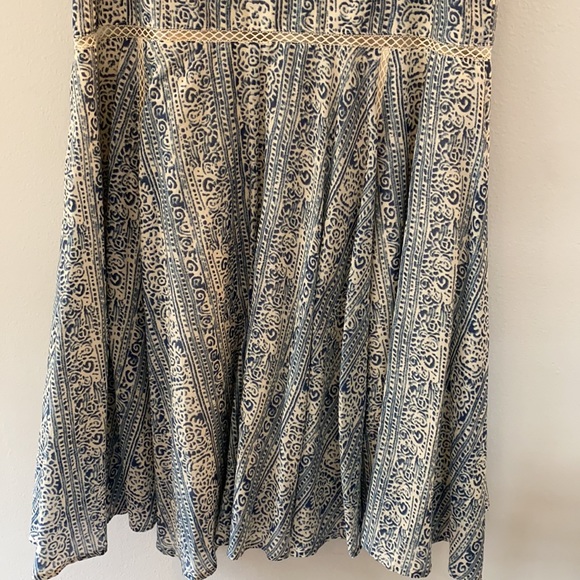 NWT Scotch & Soda Beach Freaks Strappy Flare Cotton/Silk Mini Dress Lace Large - Picture 13 of 16